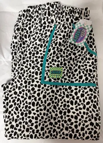 시마무라 LITTC x MINT 레오파드 무늬 팬츠