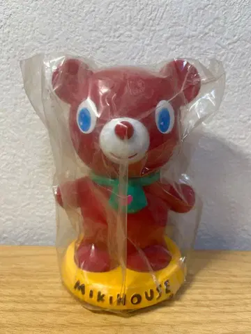 Miki House 곰 (빨간색)