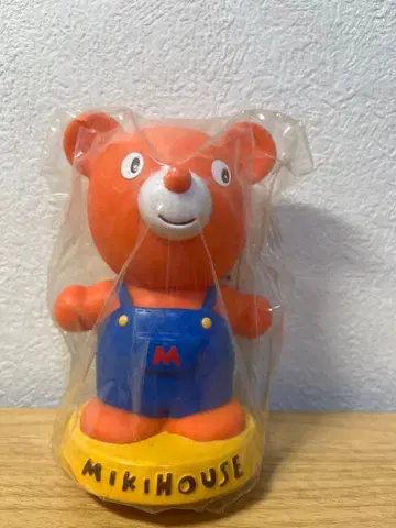 MIKIHOUSE 곰 캐릭터 (오렌지)