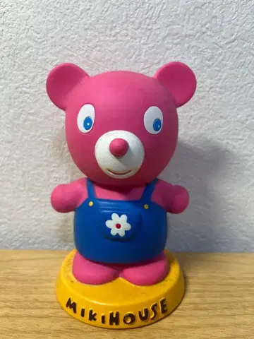 MikiHouse 곰 캐릭터(핑크)