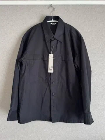 유니클로 U 유틸리티 오버 사이즈 셔츠 XS UNIQLO 2025AW