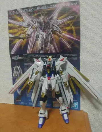 1/144 HG 마이티 스트라이크 프리덤 건담 설명서 동시 300엔 할인