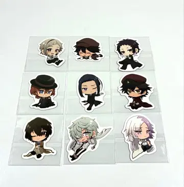 문호 스트레이독스 스시로 콜라보 한정판 피크 9종 세트