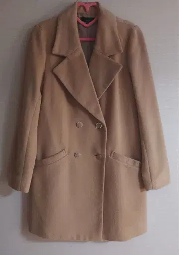 rienda 리엔다 아우터 체스터 코트 카멜 M 사이즈