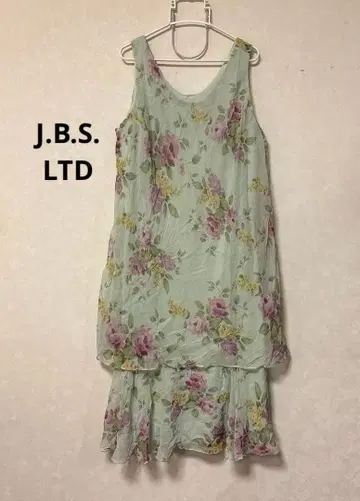 JBS 플라워 프린트 슬립 드레스