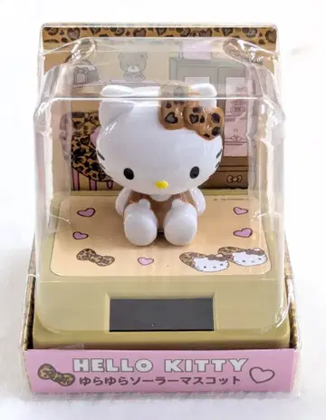 케이 컴퍼니 헬로키티 흔들흔들 솔라 마스코트 레오파드 무늬 룸 2026년