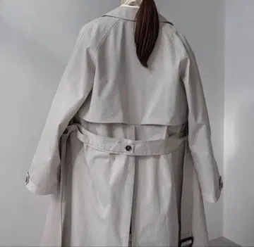 Na.e 스텐칼라 트렌치코트 라이트 그레이