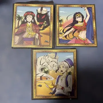 문호 스트레이독스 두근두근 복권 색지 3종