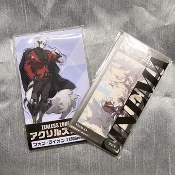 [ 공식 정품 ] 젠레스 존 제로 폰 라이카 아크릴 스탠드 2세트