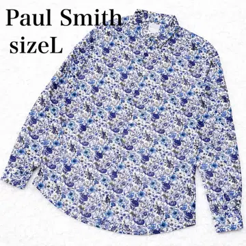 폴스미스 현행 택 니노미야 카즈나리 착용 모델 리버티 플로럴 프린트 셔츠