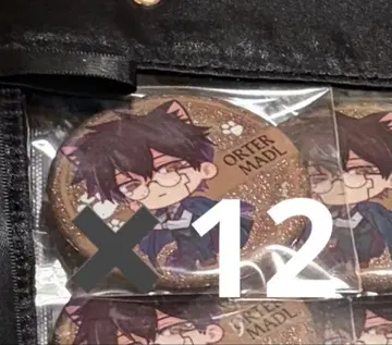 매쉬루 난자타운 오타 마돌 캔 배지 12점