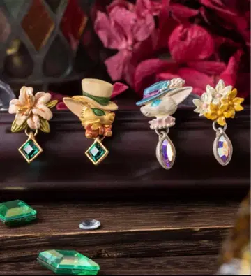 지브리 동구리 클로젯 귀를 기울이면 귀걸이 재회 바론 루이즈