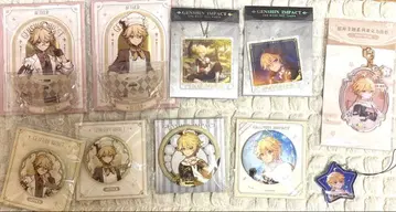 원신 공기 묶음 판매 아크릴 스탠드 캔뱃지 아크릴 키링