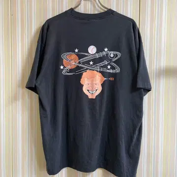 90년대 빈티지 조크 셔츠 블랙 퍼니