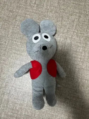 나카에 요시오 쥐돌이 조끼 봉제 인형