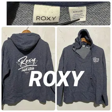 록시 여성용 S 후드티 크롭 기장