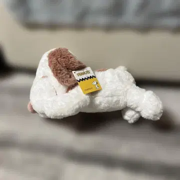 PEANUTS 스누피 복슬복슬 BIG 봉제 인형 약 35cm 핑크