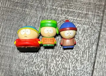 사우스 파크 목욕 공 피규어 3개 세트