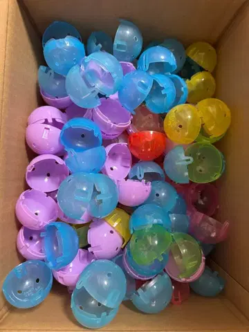 가챠 캡슐 빈 논세퍼레이트 약 195개