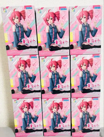 카사네 테토 쵸코노세 피규어 9점 세트