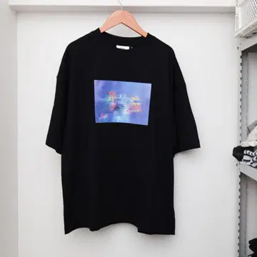 [컨디션 최상] 뮤지컬 백투더퓨처 T셔츠 L 극단 사계