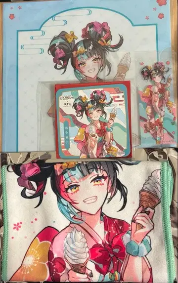 fgo 칼데아 극락탕 한정판 콜라보 4종 세트