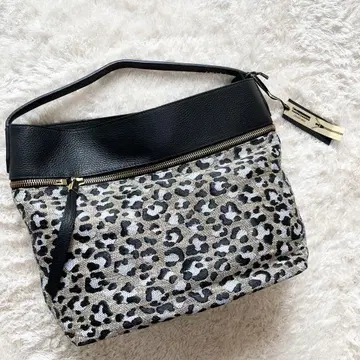 [ 새상품 택 포함 ] GIANNI CHIARINI 레오파드 백 숄더