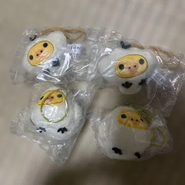 리락쿠마 키이로이토리 물개 해달 카프셀 토이 4개 세트 낱개 판매 가능