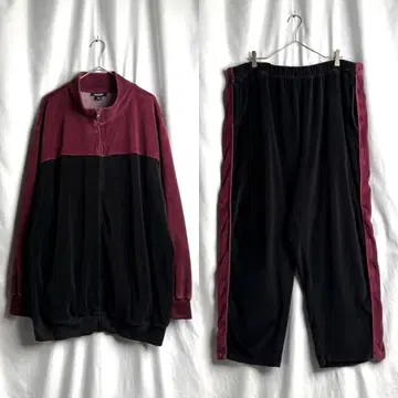 00s KINGSIZE 벨로아 맨투맨 셋업 3XL