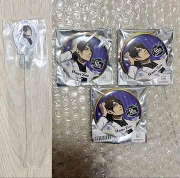 진격의 거인 가라오케 철인 화이트 수트 캔뱃지 한지 카라테츠