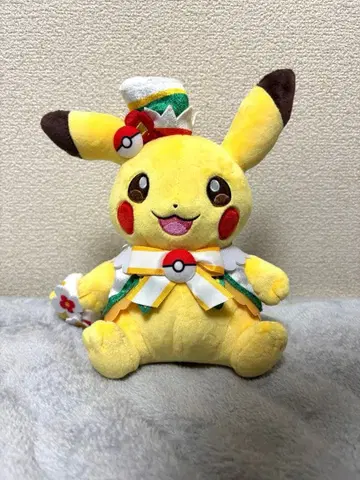 (택 포함 새상품) 포케파크 한정판 피카츄 봉제 인형