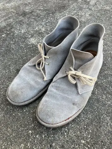 Clarks 데저트 부츠 클락스 스웨이드 26.5cm 그레이