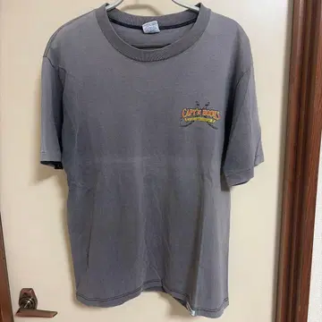 캡틴 후크 T셔츠 M 사이즈 그레이 90s
