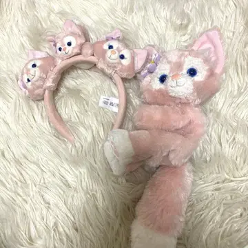 리나벨 머리띠 봉제 인형 숄더 홍콩