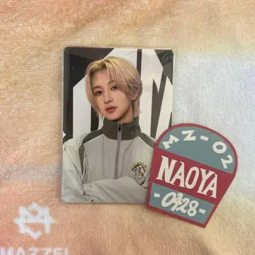 MAZZEL ROOM 마제베야 NAOYA 포토 카드 스티커