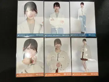 노기자카46 츠츠이 아야메 보아 코트 크롭 자켓 6종 브로마이드