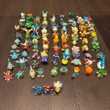 포켓몬 키즈 2세대 이후 묶음 판매 90체+루카리오 엔테이 지우(사토시)