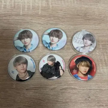 JO1 시로이와 루키 캔뱃지 6개 세트