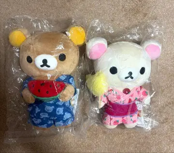 리락쿠마 & 코리락쿠마 모으는 봉제 인형 여름방학 테마