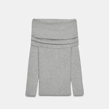 [ ZARA ] 오프숄더 니트 스웨터