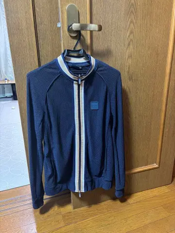 MUTA MARINE 무타 마린 메쉬 네이비 저지 풀 집업