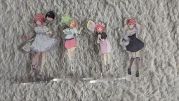 5등분의 신부 히코복권 아크릴 스탠드 니노 네잎