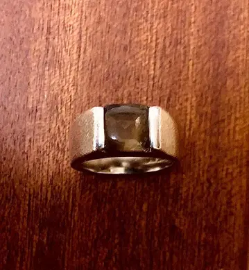 [ 멕시칸 silver ring ] pink silver 연수정 포함