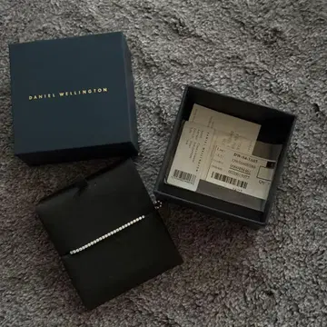 [ 미사용 새상품 ] DANIEL WELLINGTON 테니스 체인 팔찌