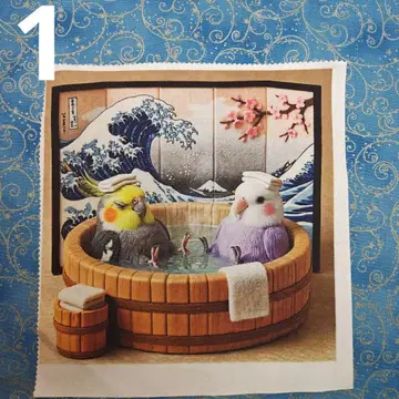 재판매 오더 페이지 손수건 목욕탕 새 패턴 핸드메이드 4/6