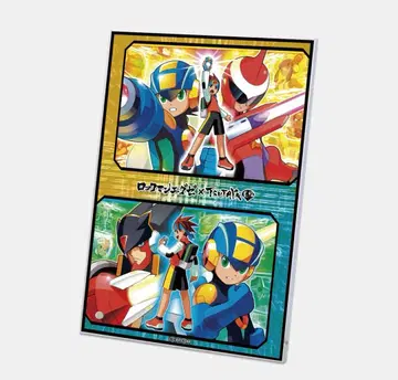 록맨 에그제 키라박 아크릴 플레이트