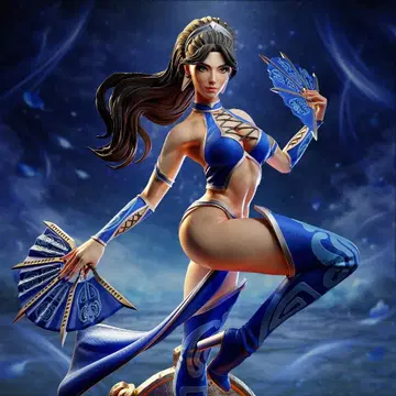 1/8 미도색 미조립 피규어 레진 키트 키타나