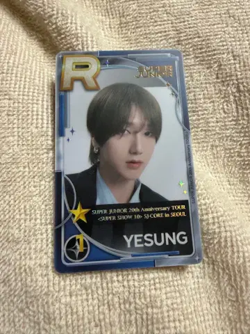 SUPERJUNIOR 예성 트레이딩 카드