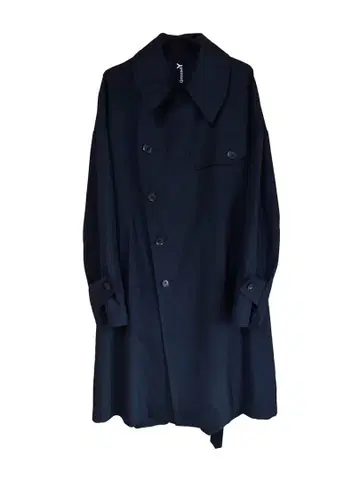 Ground Y 모터사이클 빅 코트/GE-C02-100