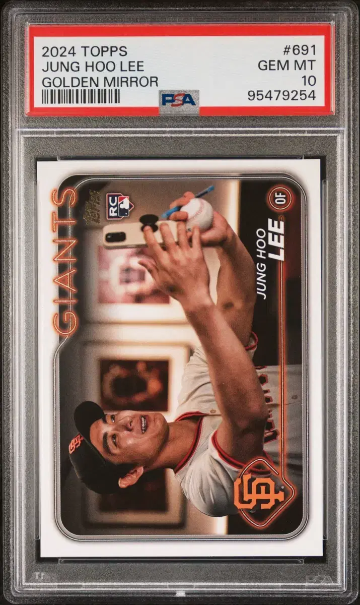 2024 Topps 이정후 Golden Mirror PSA10